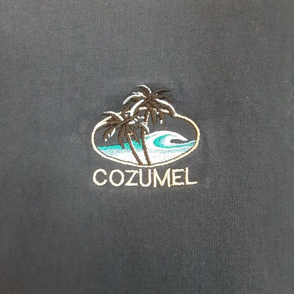 Vtg Cozumel Mexico Embroidered Mens 3XL XXXL Tank Top Sleevless Shirt - Picture 2 of 6